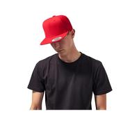 Flexfit Kappe Classic Snapback 6089M – 6-Panel Unisex Einheitsgröße Rot