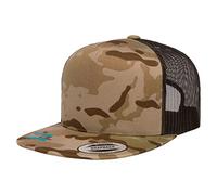 Yupoong Unisex-Erwachsene Yp Classics Multicam Trucker Cap Hut, Arid/Brown, Einheitsgröße