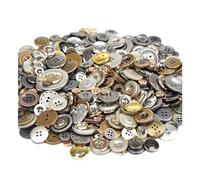 Yurosiay Bunt Knöpfe Set 600 Stück Harz Bastelknöpfe 2/4 Löcher Rund Kunststoff Knöpfe Kinderknöpfe Gemischte Größen Plastikknöpfe DIY Knöpfe zum Basteln Nähen Painting Geschenk Deko Braun