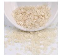 Yurosiay Pailletten zum Basteln 3mm 3000pcs Glitzer Lose Pailletten Bulk zum Aufnähen Kunststoff Runde Pailletten mit Loch für DIY Schmuck Nähen Festtag Kleiderdeko, Nagelkunst Beige 3mm 3000pcs