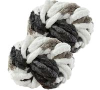 YushengTai Dicke Wolle, 2 Stück 500g Kaffee Kluges Herz Chunky Wolle, Dicke Wolle zum Häkeln Kann zum Stricken von Kissen, Decken, Schals und Mützen Sowie Haustierbetten Verwendet Werden