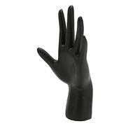 YUYTE Schmuckhand Schmuckständer Hand, Schmuckhalter Ringhalter Harz Schwarz Schmuck Display Halter Stand für Ring Armband Armbanduhr Bänder