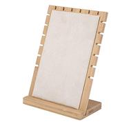 YUYTE Schmuckständer Schmuckhalter Anhänger Schmuck Display Halter Ständer Rack Holz(03)