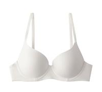 YUYUCH Damen Push Up Smooth Classic BH Nahtloses T-Shirt Bügel Deep V Plunge BH