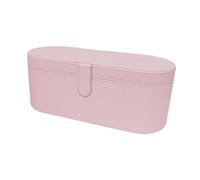 YWMJZEU Hartschalenkoffer für Haartrockner, Reiseetui, Schützend, Wasserdicht, Organizer für Haarstylinggeräte, Aufbewahrungstasche, Halter, Rosa