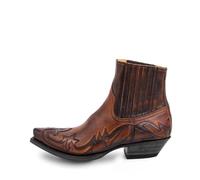 YXADGML Cowboy Stiefel Herrenstiefel Keilstiefeletten for Herren Western Cowboystiefel Unisex Herren Lederschuhe Strapazierfähig