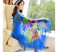 YXCKG Strandkleid Für Frauen Vertuschen Sarong Wickel Badeanzug, Summer Beach Sonnenschutz Strandtuch Pareo, Bikini Badeanzug Wrap, Holiday Chiffon Badeanzug Wickelrock (Color : C)