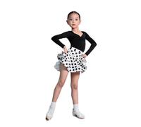 YXYjLb Lateinische Tanzkleider For Mädchen, Gesellschaftstanz-Wettbewerbskleider, Standard-Tanzkleid, Modernes Foxtrot-Tango-Kleid, Tango-Tanzkostüme(150cm)