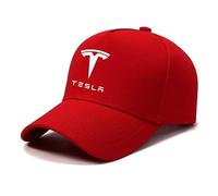YYBCDSA Foam Trucker Cap,Für Tesla Model 3 Model S Model X Model Y Sommer Sport Basecap Baseballkappe,Unisex Baseball Mütze,verstellbaren Klipp-Verschluss,D