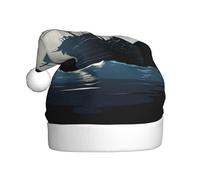 YYHWHJDE Weihnachtsmütze für Erwachsene, weich, leicht, für Urlaubspartys