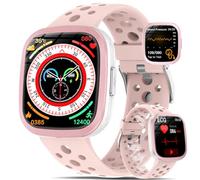 YYKY Smartwatch Damen mit blutdruckmessung Gesundheitsuhr EKG ΒΙυtｚυcker/blutdruck Uhr 1.72" HRV/24h Herzfrequenz,SPO₂ Schlaf/Apnoe-Monitor Pulsuhr/Harnsäure/BMI/Bluetooth-Anrufe/SOS-Anruf/Wetter