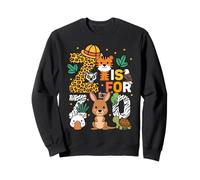 Z is for Zoo Animals Zoo Trip Dschungel Zoo Day Kids Sweatshirt