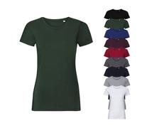 Z108F Russell Damen AUTHENTIC PURE ORGANIC T-Shirt kurzarm Stone XS