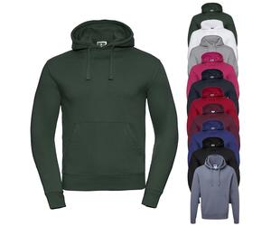 Z265 Russell AUTHENTIC Kapuzen Sweatshirt Pullover Bottle Green XS