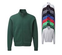 Z267M Russell Herren AUTHENTIC Sweatshirt Jacke White 3XL
