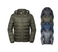 Z440M Russell Herren NANO Kapuzen Jacke Kapuzenjacke Iron Grey XL