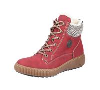 Rieker Z6620 33 Damen Schnürboots Rot Rot 37