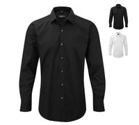 Z960 Russell Collection ULTIMATE STRETCH Hemd Langarm Herren Black XL (43/44)