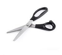 Zackenschere Stoffschere 3mm / 5mm / 7mm Wellenschnitt Deko Schere Professionelle Nähschere Schneiderschere für Näharbeit, Stoffen, Leder, Papier(5mm)