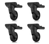 ZACUNXY Kofferrollen，Kofferrollen Ersatzrollen 4-teiliges Koffer-Rollen-Set Gepäck-Rollen-Set Praktische Ergänzungen for jeden