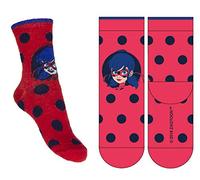 ZAG Miraculous Ladybug, Kinder Socken Rot - Gr. 23/26