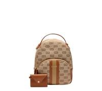 Liu Jo Manhattan Rucksack beige/braun, Polyester, Damen, 8L