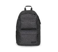 Eastpak Padded Double 24L Rucksack pechschwarz/weiß glänzend