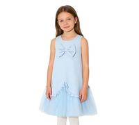 Zaldita Cocktailkleid Mädchen Mädchen Schule Uniform Kinderkleid Lässig Festliches Kleid Tanzkleid Klassisch Mädchenkleider Streetwear Hellblau 110-116