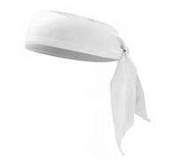 Zambuph Fashion Running Stirnband Einfacher Stil Fitness Rücken Schweißbänder Schnelltrocknend Multicolor Karate Geschenke für Tennis Basketball, Weiß