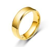 Zambuph Unisex Bandring, Hochzeitstag, Ehefrau, Ehemann, Knöchel, Handschmuck, Freund, Freundin, personalisierte Geschenke, Gold, Taille 9