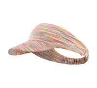 Zambuph Verstellbare, elastische Sonnenblenden, UV Schutz, atmungsaktive Baseballkappen für Outdoor Sportarten, Sport Visier, Stirnband, schweißabsorbierend, Bunt, 44 bis 60 cm