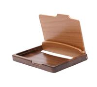 Zanthicia Visitenkartenetui aus Holz - schlicht und elegant zugleich - ideal für unterwegs - perfekt für den Schreibtisch - Geschenkidee -