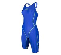 ZAOSU Wettkampf-Schwimmanzug Z-Blue für Mädchen und Damen in blau, Größe:38