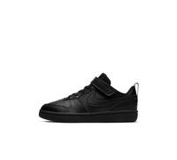 Nike Kinder Sneaker Court Borough Low 2 (PSV) BQ5451-001 27.5 Black/Black-Black