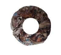 zarolo Damen Loop Schal Bubble mehrfarbig, Schlauchschal dünn, Halstuch bunt mehrfarbig, Rundschal Tücher Farbverlauf Bunt leicht