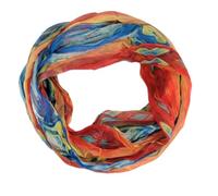 zarolo Damen Loop Schal, dünner Schlauchschal, leichter Damen Halstuch, dünner Rundschal aus leichet Viskose