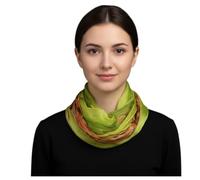 zarolo Damen Loop Schal, dünner Schlauchschal, leichter Damen Halstuch, dünner Rundschal aus leichet Viskose