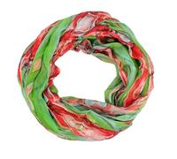 zarolo Damen Loop Schal, dünner Schlauchschal, leichter Damen Halstuch, dünner Rundschal aus leichet Viskose