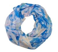 zarolo Damen Loop Schal, Schlauchschal dünn, dünner Halstuch, Rundschal Tücher Herz Muster,weiche Viskose