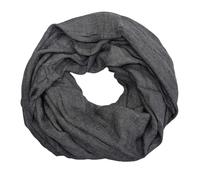 zarolo Damen Loop Schal Unifarben, leichter dünner Schlauchschal, Damen Halstuch Unifarben, Rundschal einfarbig aus leichet Viskose