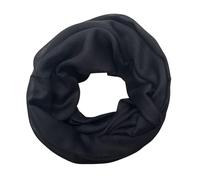 zarolo Damen Loop Schal Unifarben, leichter dünner Schlauchschal, Damen Halstuch Unifarben, Rundschal einfarbig aus leichet Viskose