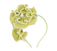 Zarte Blumen-Haarnadel mit Perlen, 3D-Struktur, ideal für besondere Anlässe und Fotos, traditionelles Party-Haar-Accessoire