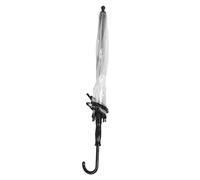 ZASCHMOY Wassersprühender Regenschirm, Transparenter Look, Langer Griff, 2-in-1, Multifunktionaler Sommer-Regenschirm, Spielzeug für Schule, Outdoor, Strand