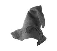 Zaubererhut aus Wolle - Grau