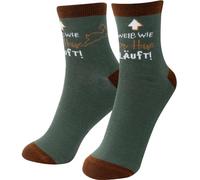 GRUSS & CO Herrensocken Motiv "Hase" | lustige Motivsocken, Größe 41-46, Zaubersocken, figürlich gepresst | Geschenk für Ihn, Osternnest | 73819