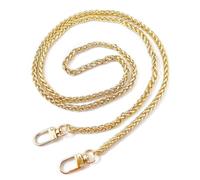 ZBHDEYG 1 Stück Taschenkette, goldene Taschenkette, Taschengurt Gold, Taschenkette, Kette, Taschenkette, Goldkette, Taschenschultergurt, Handtaschenkette Gold