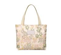 ZBIianxer Modische Tasche mit Blumenmuster und Tragegriff oben, Damen Handtasche aus, multifunktionales Design mit viel Stauraum, Tragetasche aus für leichten Shopper, geräumiger Tragegriff