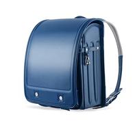 ZCBYBT Ransel Randoseru Japanische Schultaschen Für Mädchen Und Jungen Box Rucksack Große Kapazität Bookbag,26 * 20 * 35Cm,F
