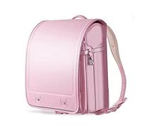 ZCBYBT Ransel Randoseru Japanische Schultaschen Für Mädchen Und Jungen Box Rucksack Große Kapazität Bookbag,26 * 20 * 35Cm,E