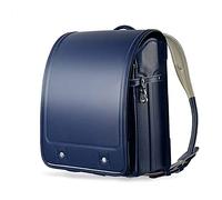 ZCBYBT Ransel Randoseru Japanische Schultaschen Für Mädchen Und Jungen Box Rucksack Große Kapazität Bookbag,26 * 20 * 35Cm,D